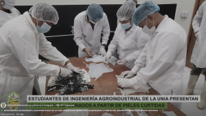 ESTUDIANTES DE INGENIERÍA AGROINDUSTRIAL DE LA UNIA PRESENTAN PRODUCTOS ELABORADOS A PARTIR DEL APROVECHAMIENTO DE PIELES CURTIDAS