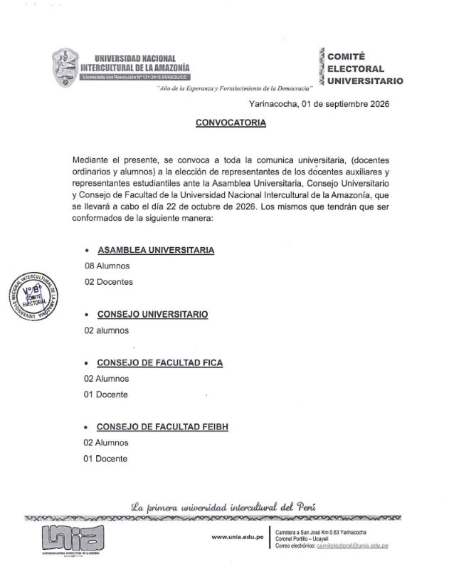 Comunicado 1